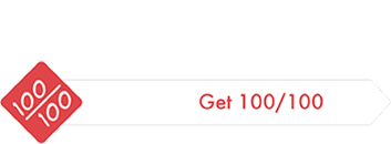 get 100/100
